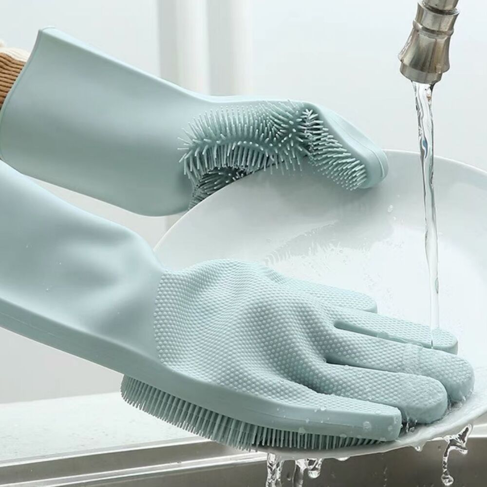 Guantes de Limpieza de Silicona